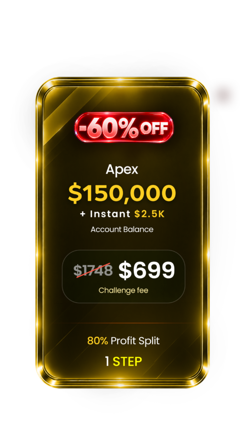 60% OFF: Apex (1 Step) + Instant