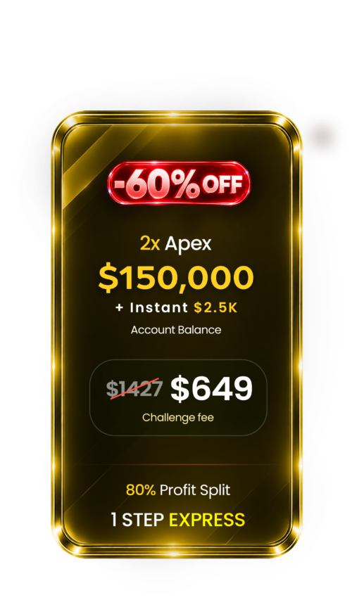 60% OFF: 2Apex (1 Step Express) + Instant