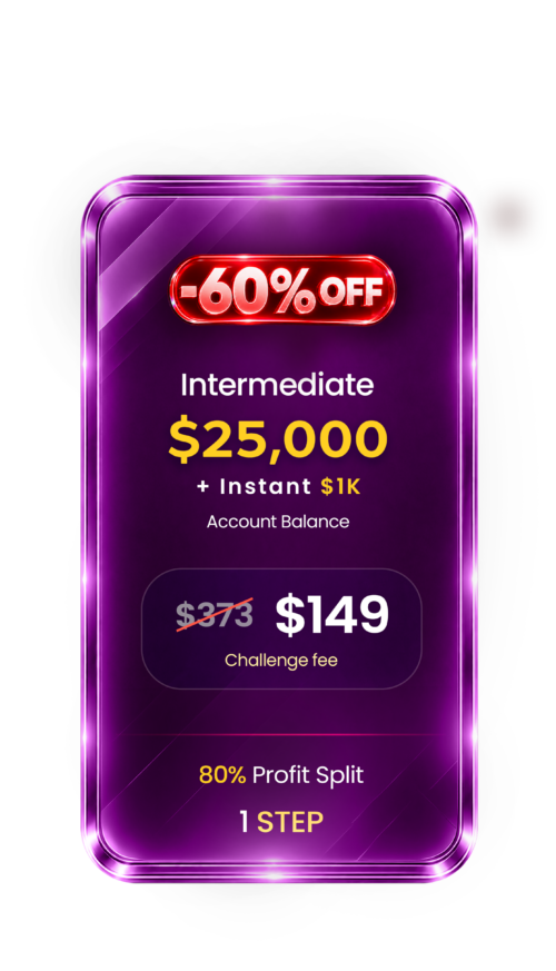 60% OFF: Intermediate (1 Step) + Instant
