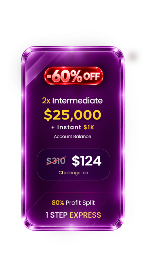 INTERMEDIATE 1 Step EXPRESS CARD DESIGN - -60% OFF BOOST YOUR PAYOUT 60% OFF: 2Intermediate (1 Step Express) + Instant