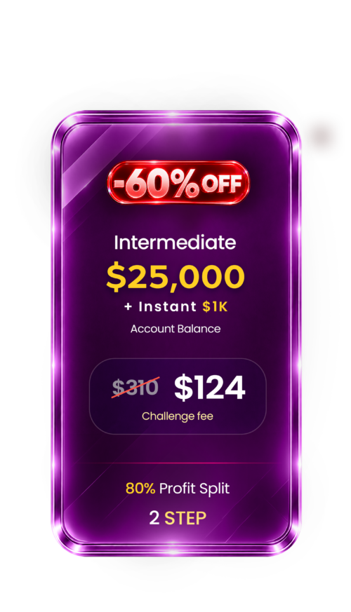 60% OFF: Intermediate (2 Step) + Instant
